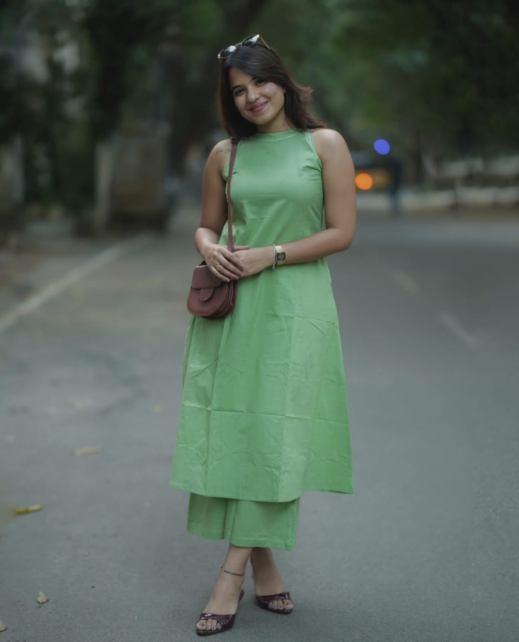 kurta with cotton plazo