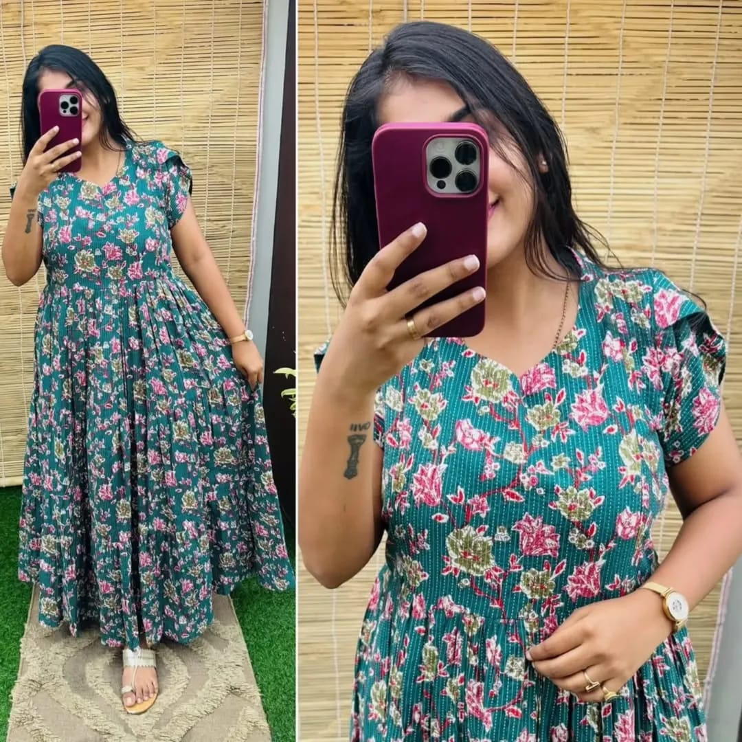 We Are Launching a very comfortable summer Special Midhi gown collection with for office and Regular wear