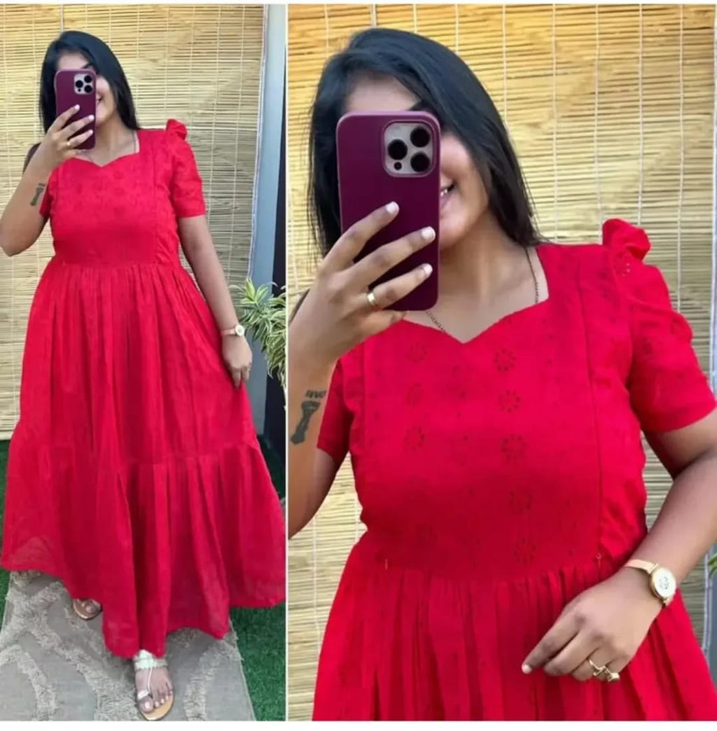 We Are Launching a very comfortable summer Special Midhi gown collection with for office and Regular wear*