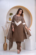 Discharge Printed suit set cotton Dupatta pant set for all day comfort 💖*