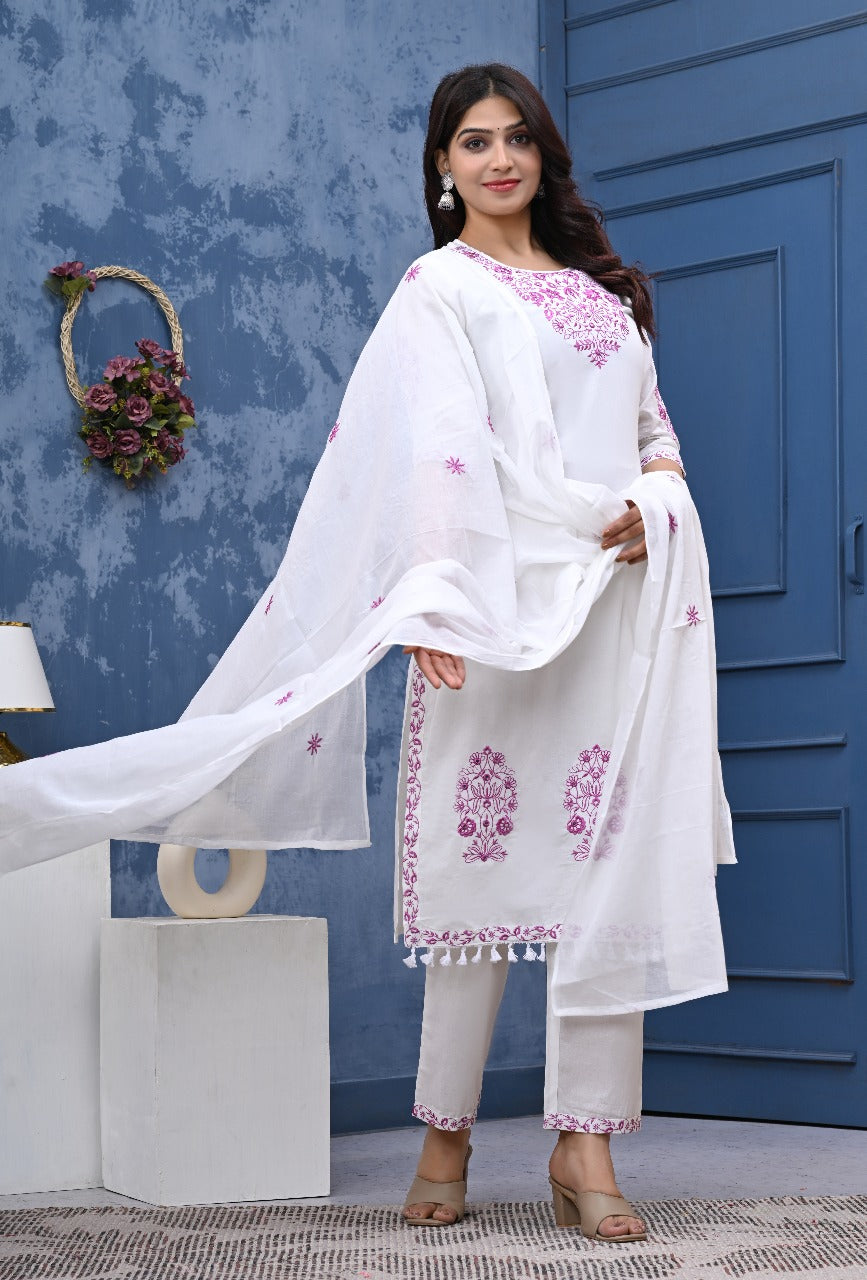 Elegant 3-Piece Kurta Set