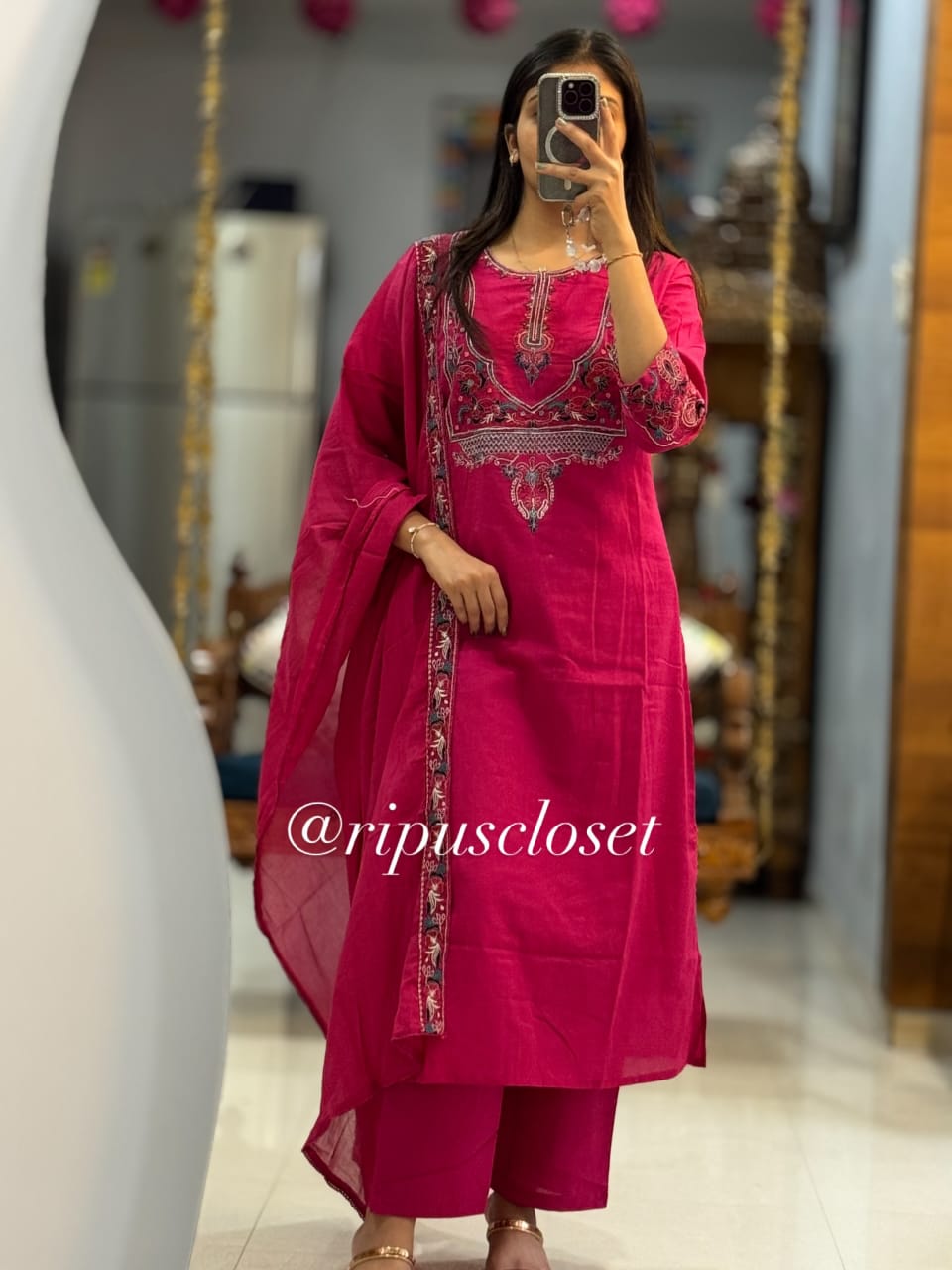 KURTA PENT WITH DUPATTA SUIT SET