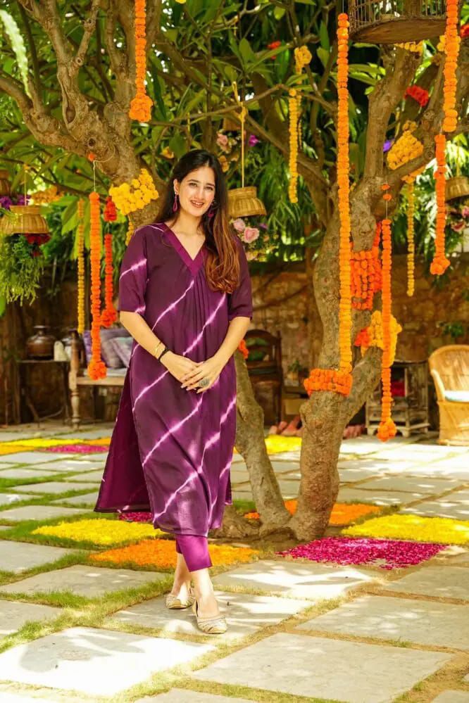 This Festive season We have launch A beautiful ❤️😍😍❤️❤️Tye Dye Kurti set for Gorgeous ladies