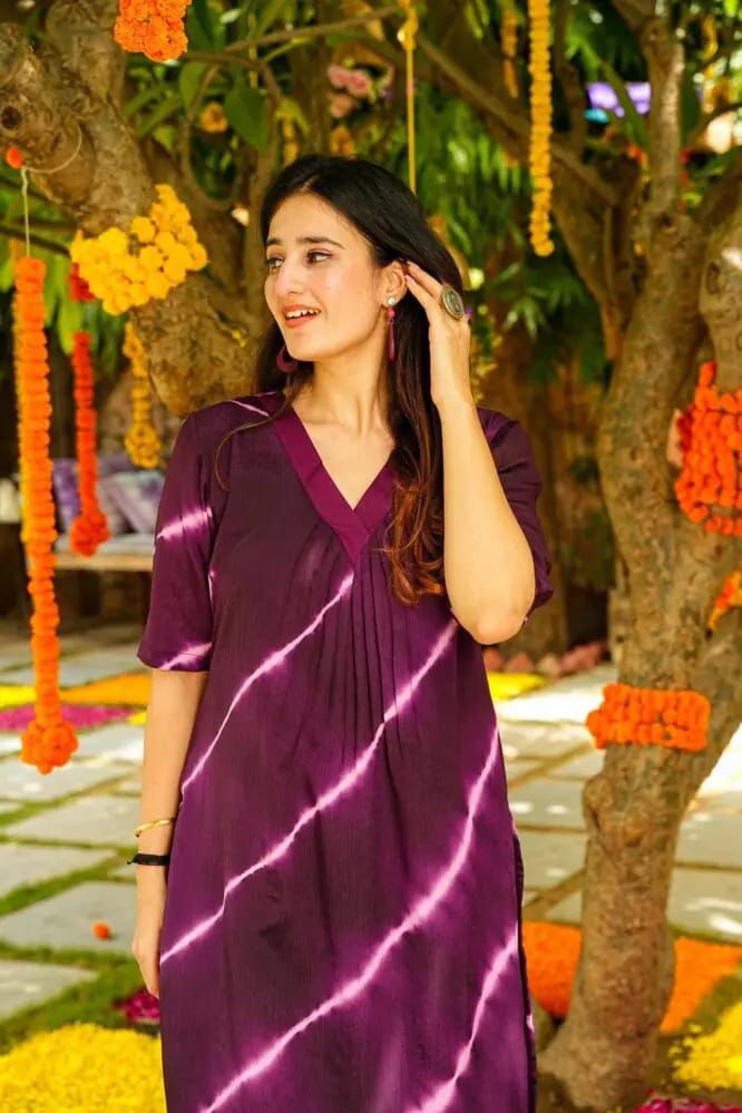 This Festive season We have launch A beautiful ❤️😍😍❤️❤️Tye Dye Kurti set for Gorgeous ladies