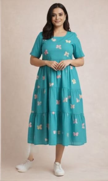 New reyon Party Wear Look New Gown