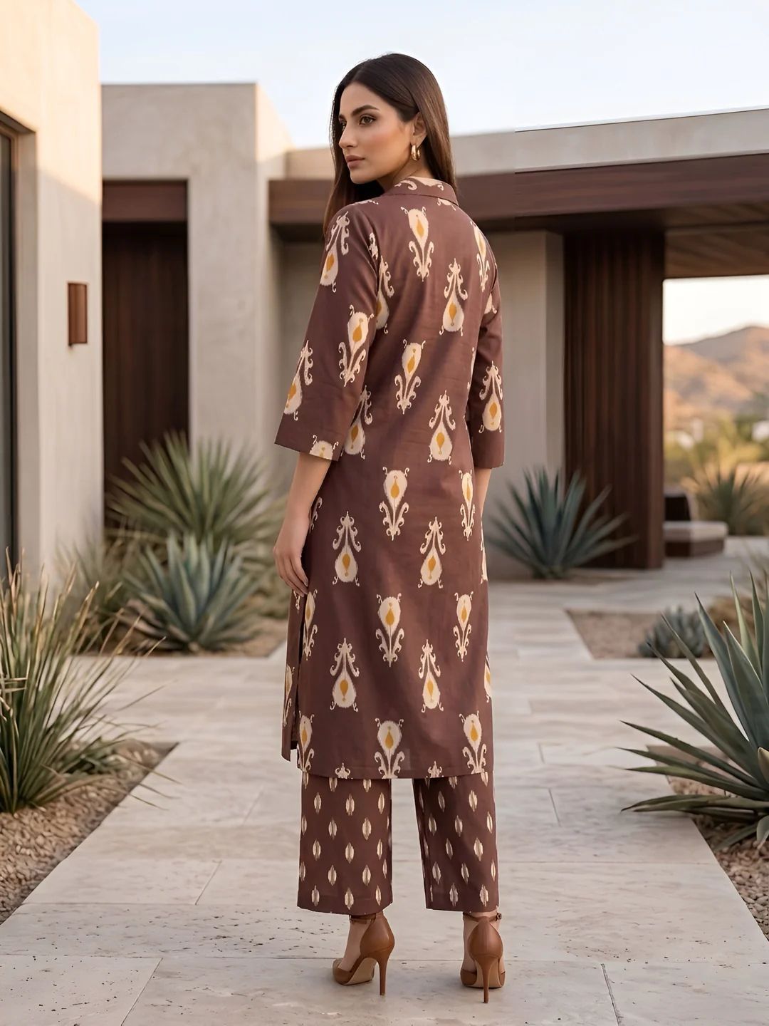Jaipuri Kurta Palazzo Set